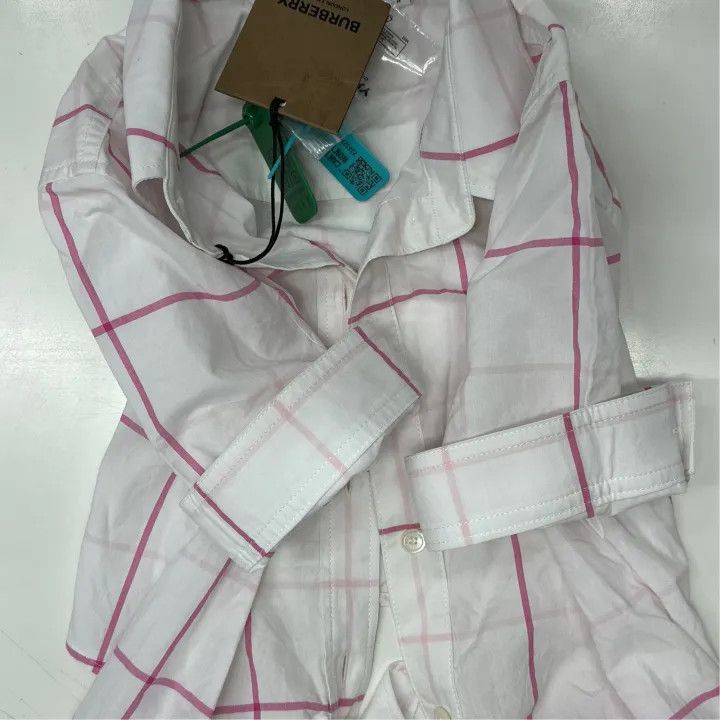 Burberry Burberry SS23 Color Block Check Shirt Dress 0079 Size S / US 4 / IT 40 - 6 Thumbnail