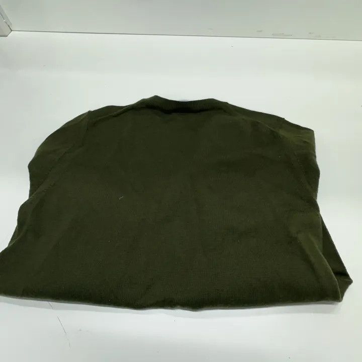 Burberry Burberry Green Long Sleeve Pullover Sweater 0079 Size S / US 4 / IT 40 - 10 Thumbnail