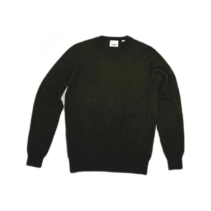 Burberry Burberry Green Long Sleeve Pullover Sweater 0079 Size S / US 4 / IT 40 - 2 Thumbnail
