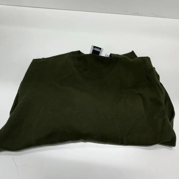 Burberry Burberry Green Long Sleeve Pullover Sweater 0079 Size S / US 4 / IT 40 - 7 Thumbnail