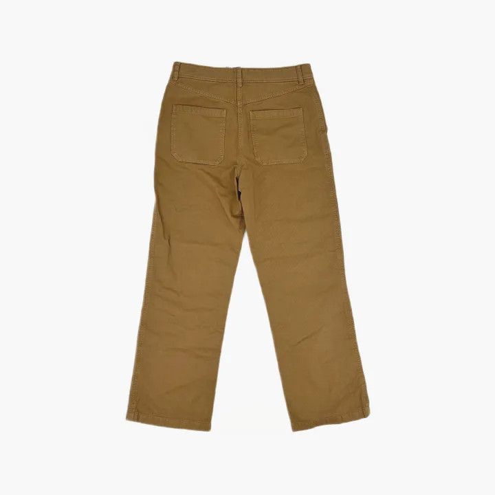 Burberry Burberry Camel Color High-Waist Denim Pants 0079 Size 26" / US 2 / IT 38 - 3 Thumbnail