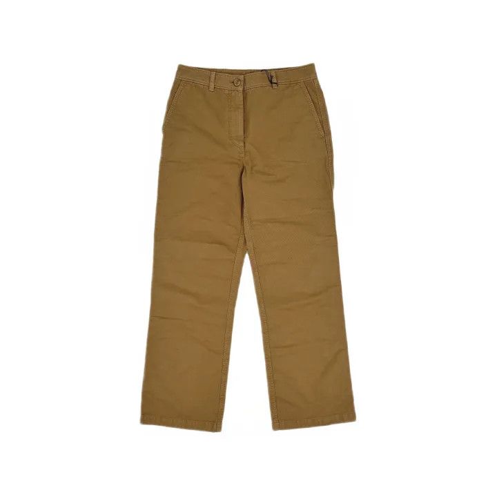 Burberry Burberry Camel Color High-Waist Denim Pants 0079 Size 26" / US 2 / IT 38 - 2 Thumbnail