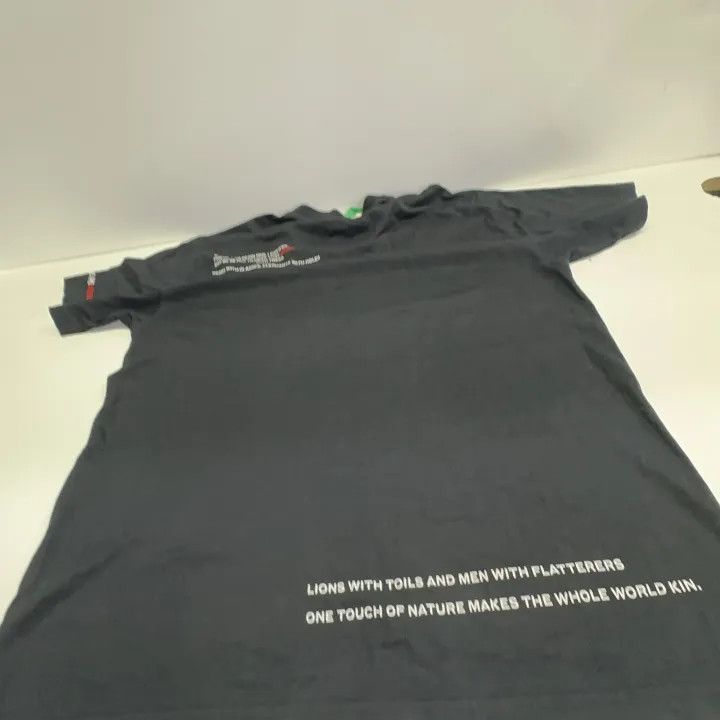 Burberry Burberry Black Graphic Cotton Oversized T-Shirt 0079 Size XS / US 0-2 / IT 36-38 - 13 Thumbnail