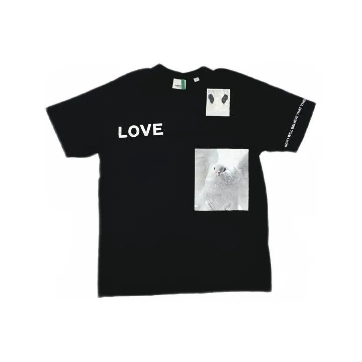 Burberry Burberry Black Graphic Cotton Oversized T-Shirt 0079 Size XS / US 0-2 / IT 36-38 - 2 Thumbnail