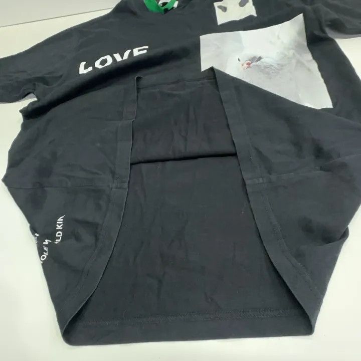 Burberry Burberry Black Graphic Cotton Oversized T-Shirt 0079 Size XS / US 0-2 / IT 36-38 - 11 Thumbnail