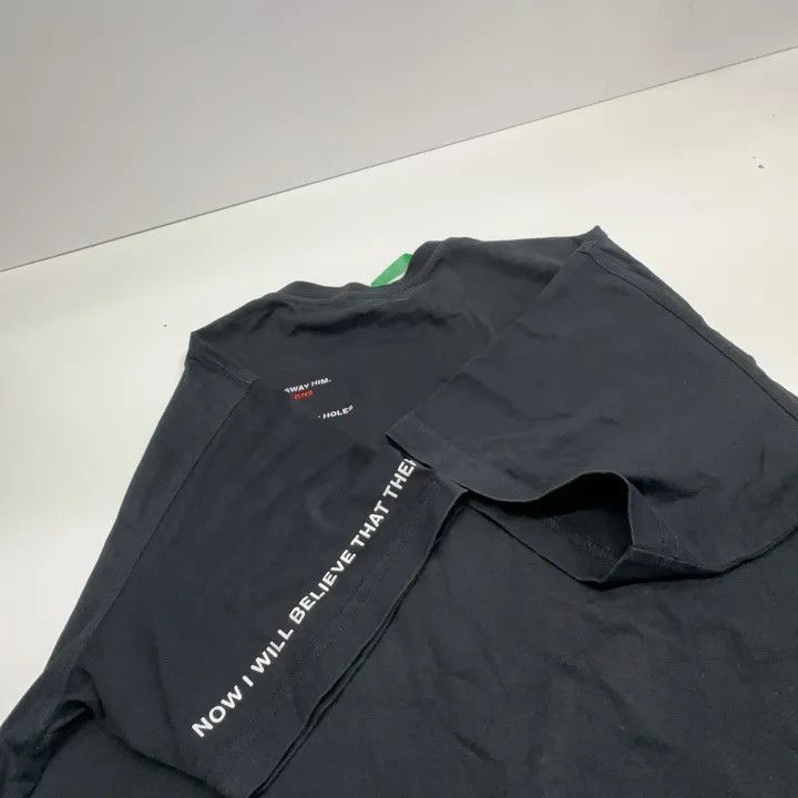 Burberry Burberry Black Graphic Cotton Oversized T-Shirt 0079 Size XS / US 0-2 / IT 36-38 - 14 Thumbnail