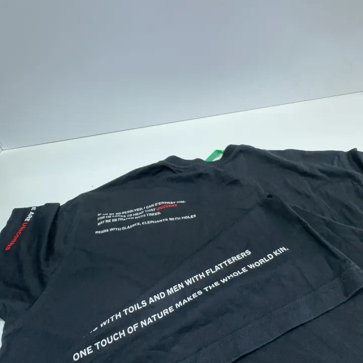 Burberry Burberry Black Graphic Cotton Oversized T-Shirt 0079 Size XS / US 0-2 / IT 36-38 - 15 Thumbnail