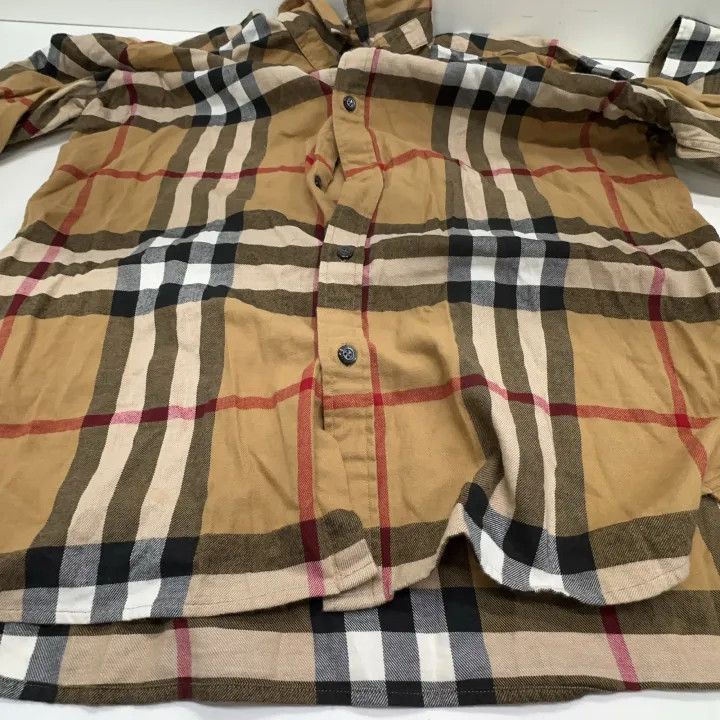 Burberry Burberry Classic Check Long Sleeve Shirt 0079 Size XL / US 12-14 / IT 48-50 - 7 Thumbnail