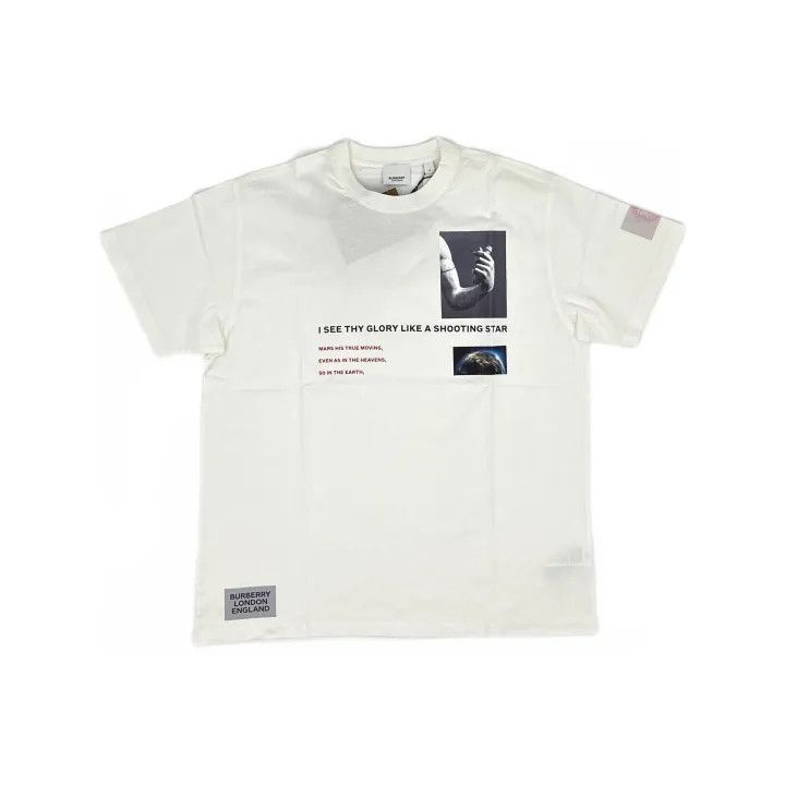 Burberry Burberry Graphic Print Short Sleeve T-Shirt 0079 Size M / US 6-8 / IT 42-44 - 2 Thumbnail