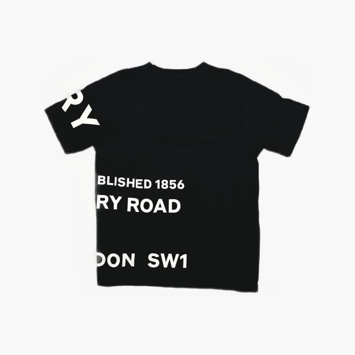 Burberry Burberry Logo Printed Oversized T-Shirt 0079 Size XS / US 0-2 / IT 36-38 - 3 Thumbnail