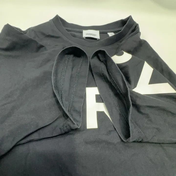 Burberry Burberry Logo Printed Oversized T-Shirt 0079 Size XS / US 0-2 / IT 36-38 - 7 Thumbnail
