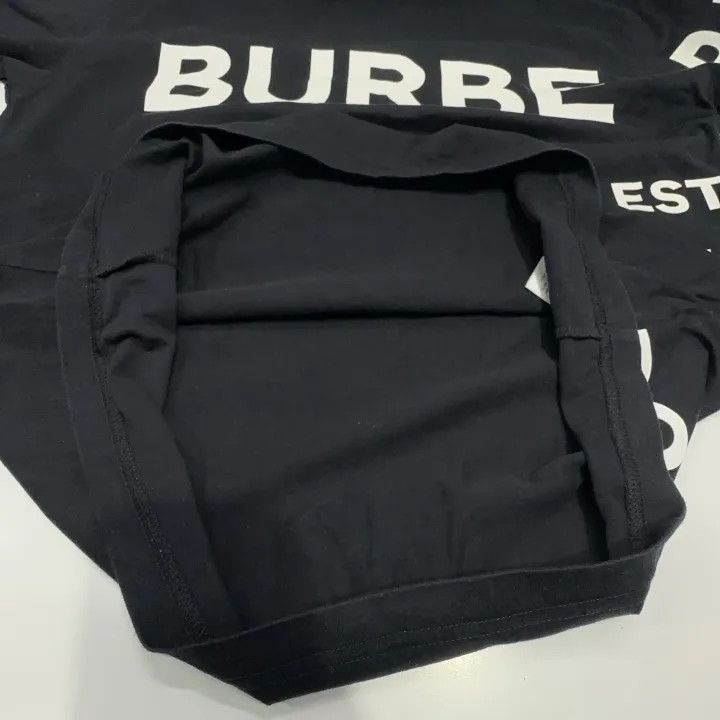 Burberry Burberry Logo Printed Oversized T-Shirt 0079 Size XS / US 0-2 / IT 36-38 - 8 Thumbnail
