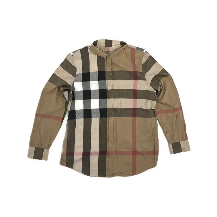 Burberry Burberry Plaid Long Sleeve Shirt for Women 0079 Size M / US 6-8 / IT 42-44 - 2 Thumbnail