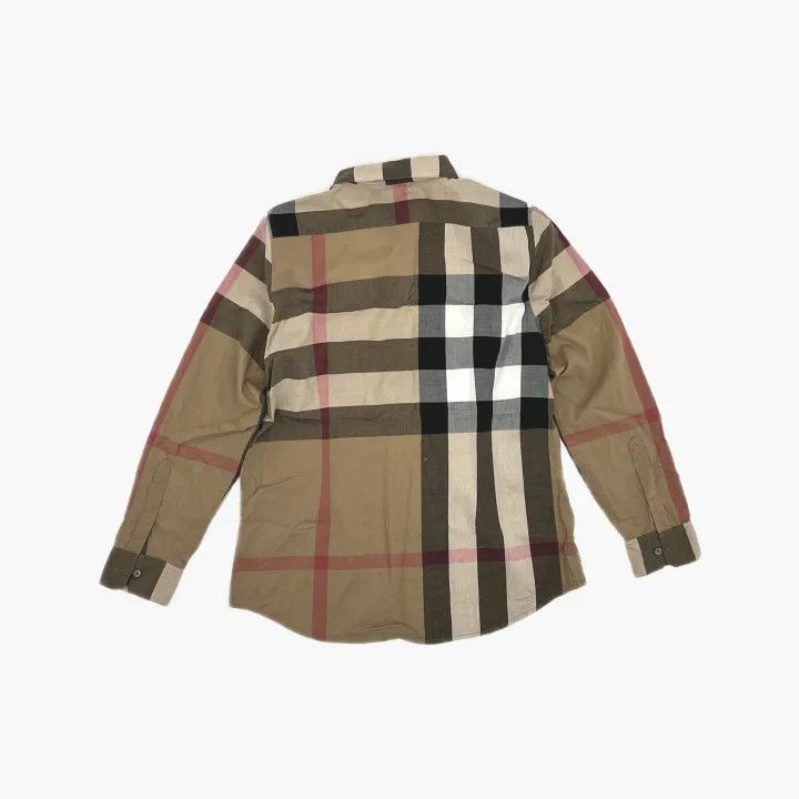 Burberry Burberry Plaid Long Sleeve Shirt for Women 0079 Size M / US 6-8 / IT 42-44 - 3 Thumbnail