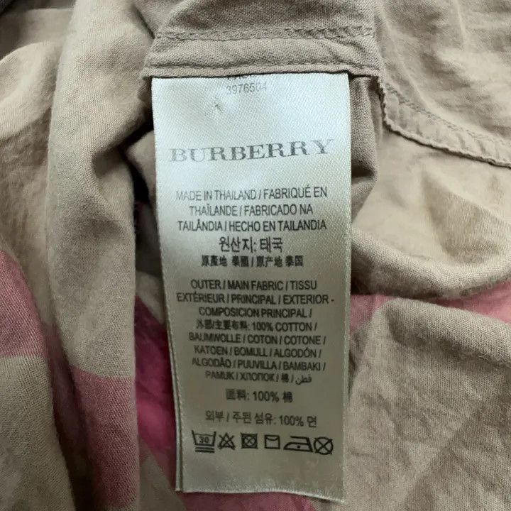 Burberry Burberry Plaid Long Sleeve Shirt for Women 0079 Size M / US 6-8 / IT 42-44 - 4 Thumbnail
