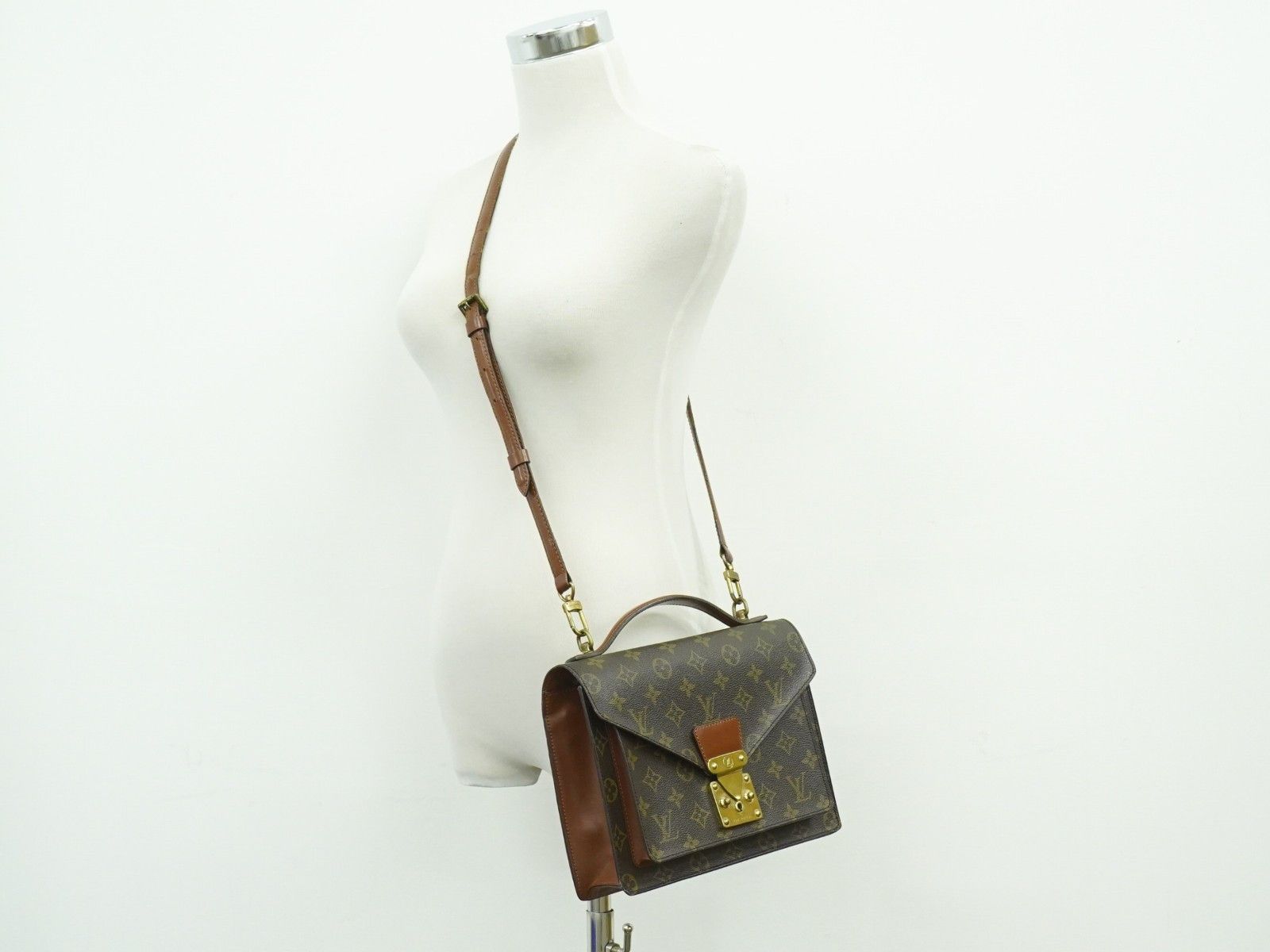 Louis Vuitton Louis Vuitton Monceau Handbag handbag Size ONE SIZE - 7 Thumbnail