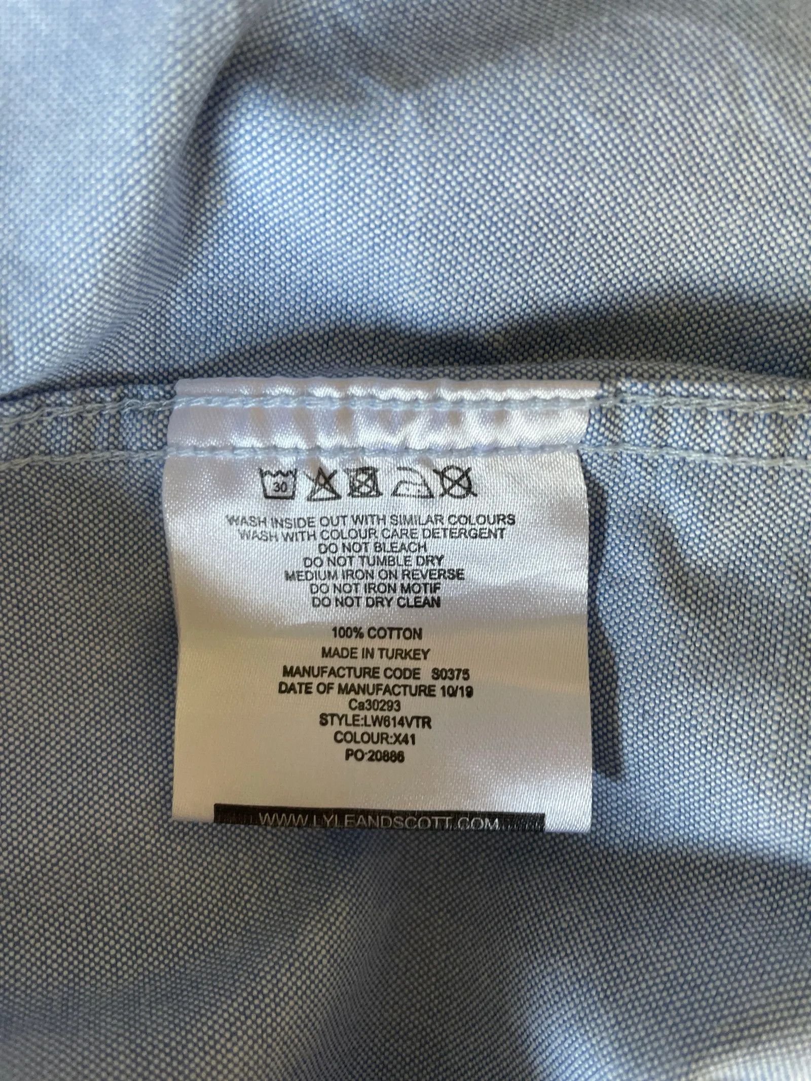 Lyle & Scott Lyle & Scott Shirt Size US M / EU 48-50 / 2 - 3 Thumbnail