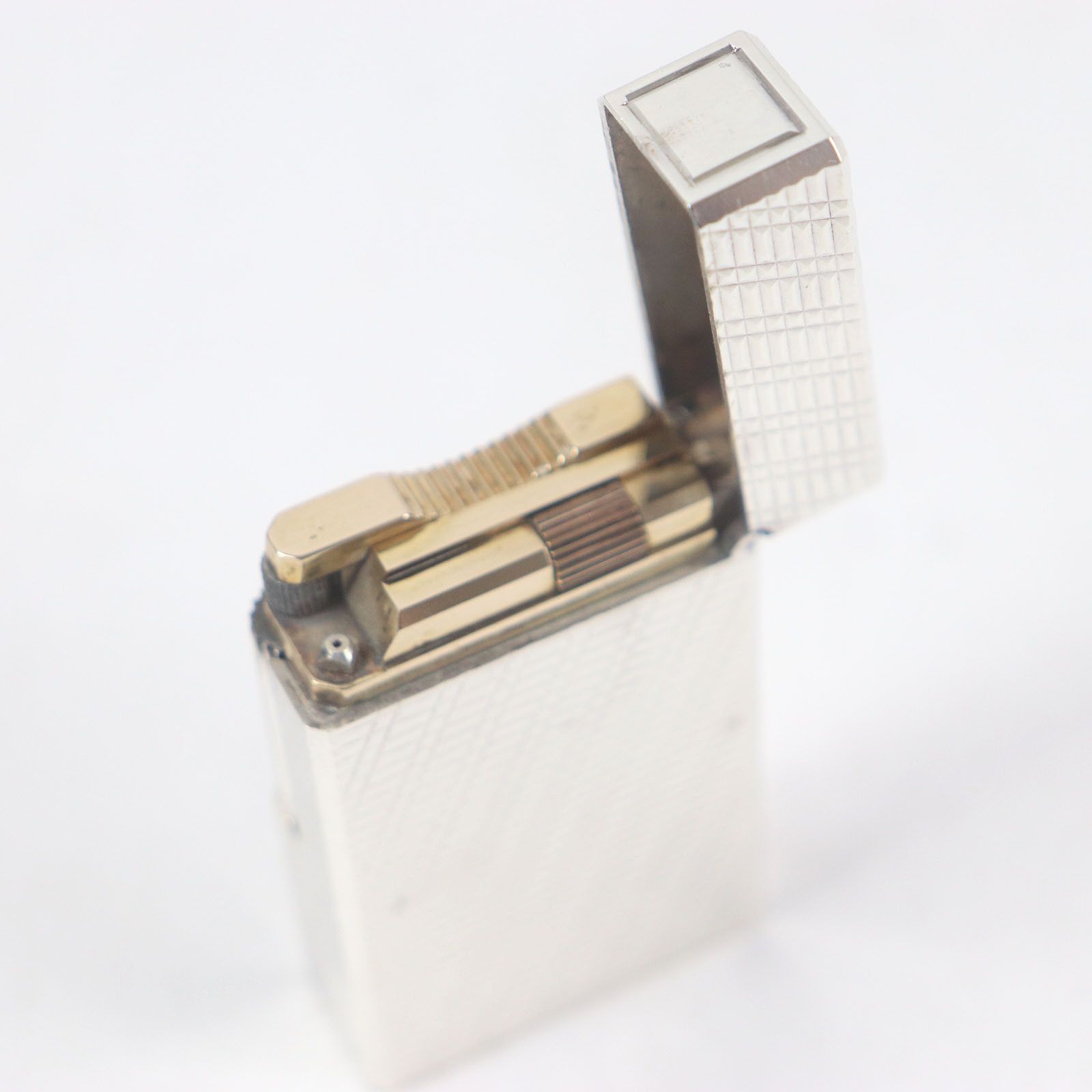 Other Other Dupont Line 1 Check Pattern Square Lighter Metal Lighter DUTY FREE for USA Size ONE SIZE - 5 Thumbnail