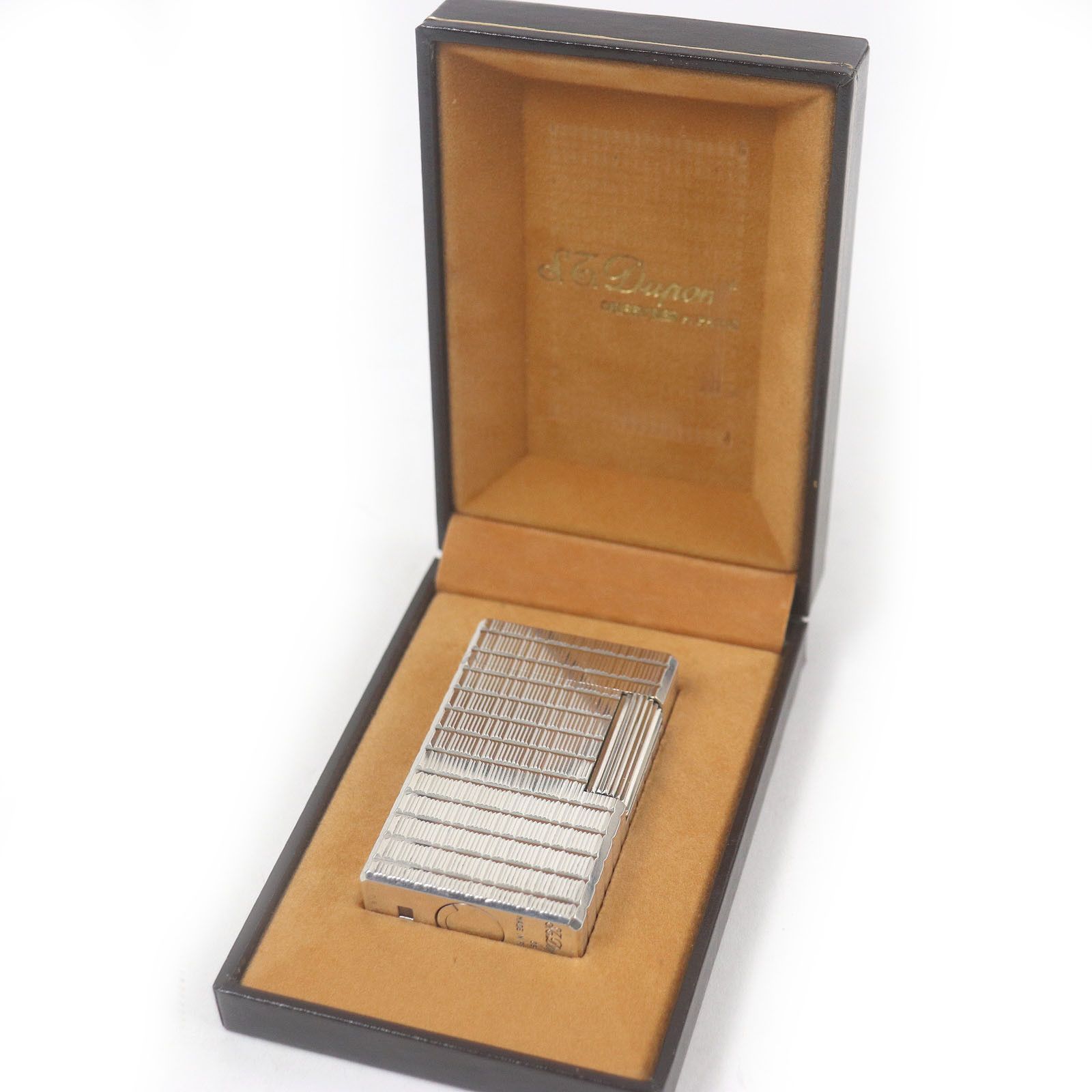 Other Other Dupont Line 1 Long Block Check Lighter Smoking Accessories Metal Lighter DUTY FREE for USA Size ONE SIZE - 2 Thumbnail