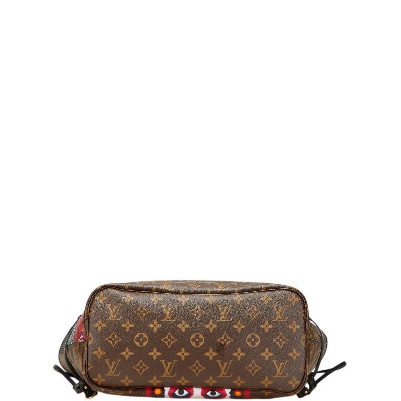 Louis Vuitton Louis Vuitton Louis Vuitton Neverfull MM Monogram Limited Tote Bag Canvas Tote Bag M43499 DUTY FREE for USA Size ONE SIZE - 3 Thumbnail