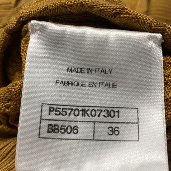 Chanel Chanel Brown Silk Knit Sweater 0079 Size S / US 4 / IT 40 - 9 Thumbnail