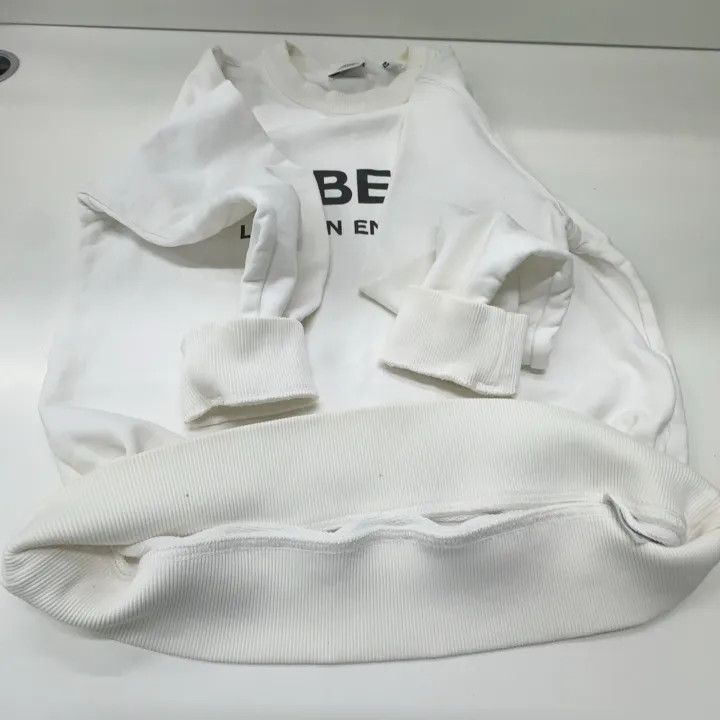 Burberry Burberry Logo Print Cotton Sweatshirt 0079 Size XS / US 0-2 / IT 36-38 - 13 Thumbnail