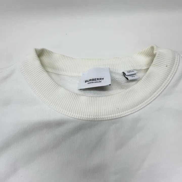 Burberry Burberry Logo Print Cotton Sweatshirt 0079 Size XS / US 0-2 / IT 36-38 - 7 Thumbnail