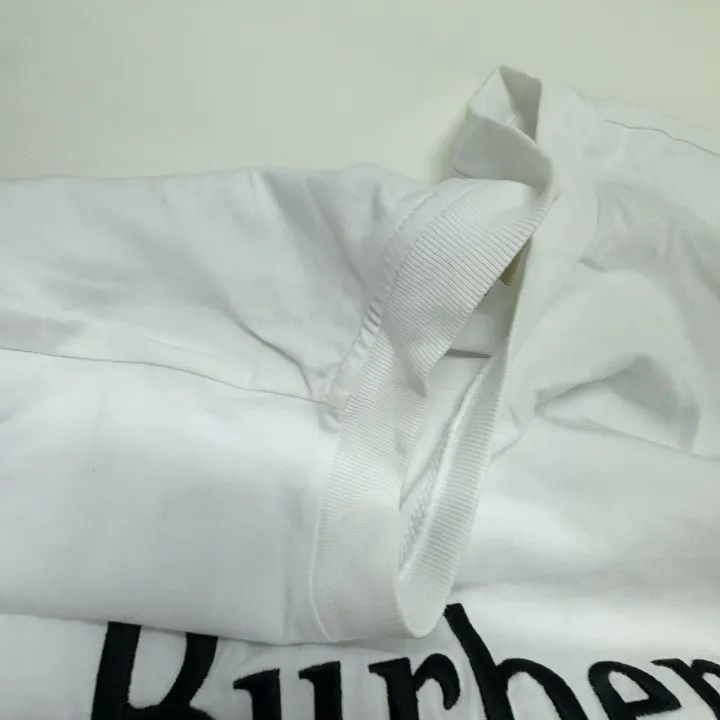 Burberry Burberry White Cotton Short Sleeve T-Shirt 0079 Size XXS / US 00 / IT 34 - 8 Thumbnail