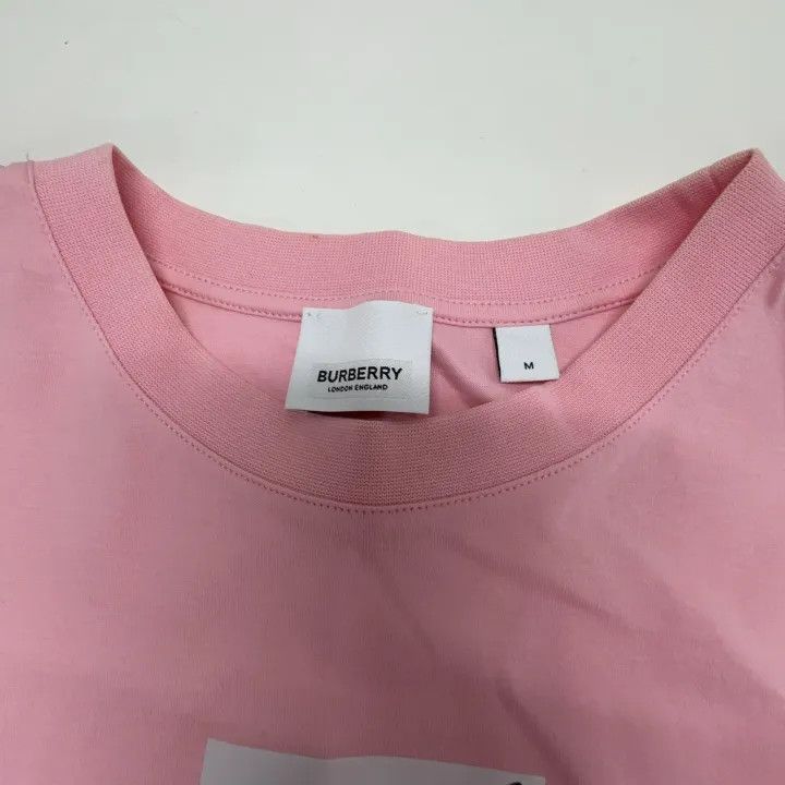 Burberry Burberry Pink Deer Print Short Sleeve T-shirt 0079 Size M / US 6-8 / IT 42-44 - 5 Thumbnail