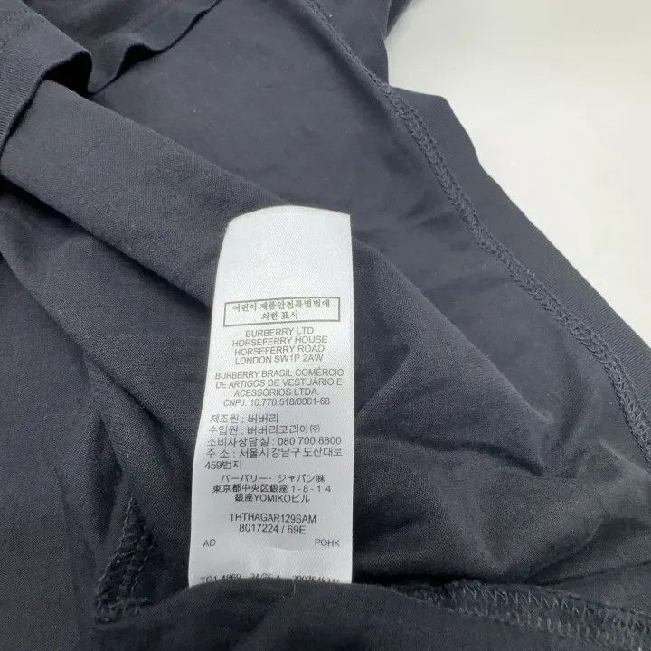Burberry Burberry Horseferry Logo Cotton T-Shirt 0079 Size L / US 10 / IT 46 - 5 Thumbnail