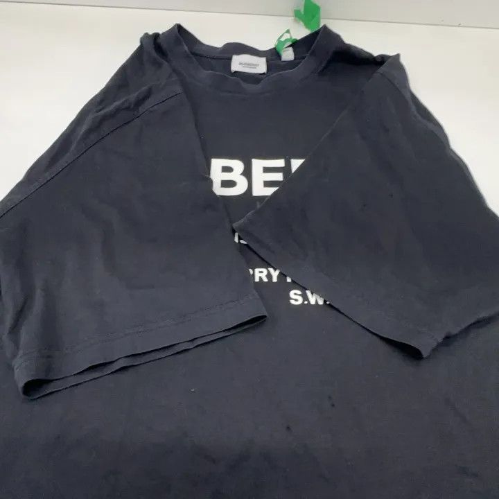 Burberry Burberry Horseferry Logo Cotton T-Shirt 0079 Size L / US 10 / IT 46 - 10 Thumbnail