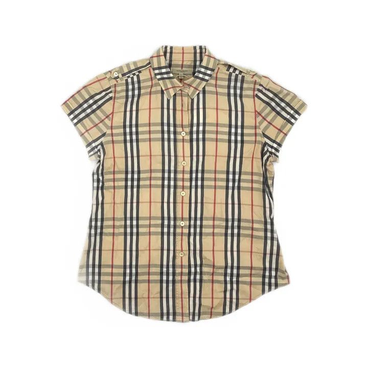 Burberry Burberry Classic Check Short Sleeve Shirt 0079 Size L / US 10 / IT 46 - 2 Thumbnail