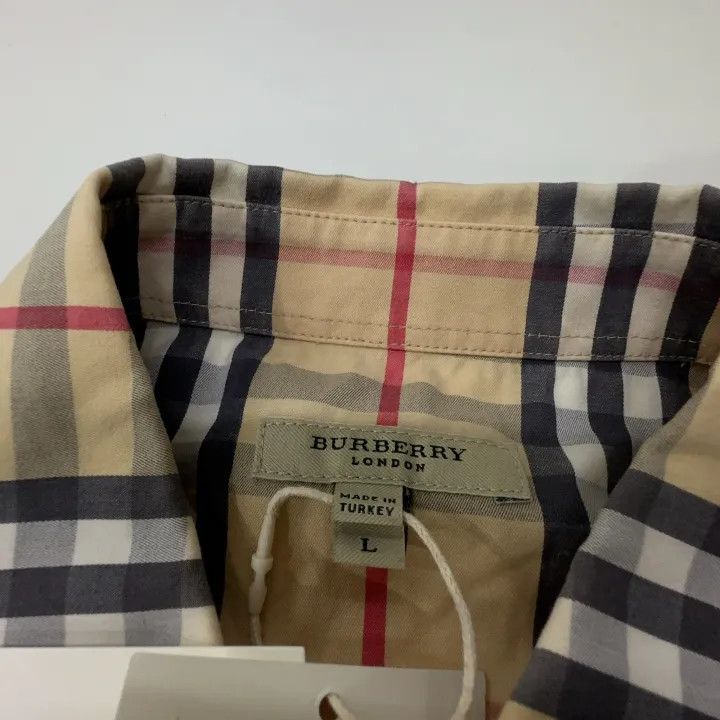 Burberry Burberry Classic Check Short Sleeve Shirt 0079 Size L / US 10 / IT 46 - 6 Thumbnail