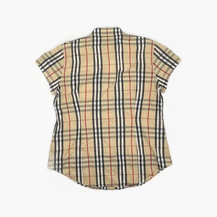 Burberry Burberry Classic Check Short Sleeve Shirt 0079 Size L / US 10 / IT 46 - 3 Thumbnail