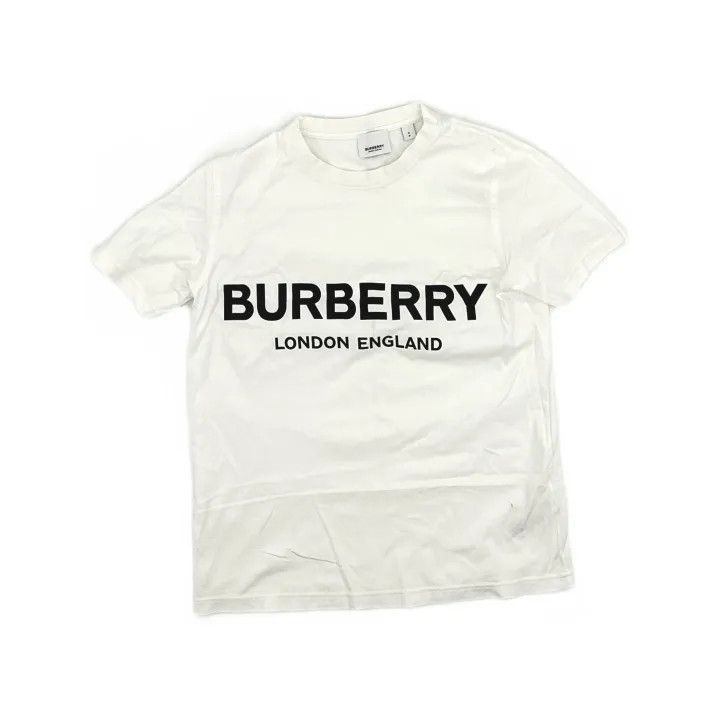 Burberry Burberry Logo Round Neck Short Sleeve T-shirt 0079 Size S / US 4 / IT 40 - 2 Thumbnail
