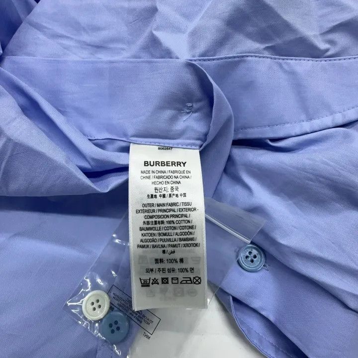 Burberry Burberry SS22 Sleeveless Shirt Dress in Light Blue 0079 Size M / US 6-8 / IT 42-44 - 5 Thumbnail