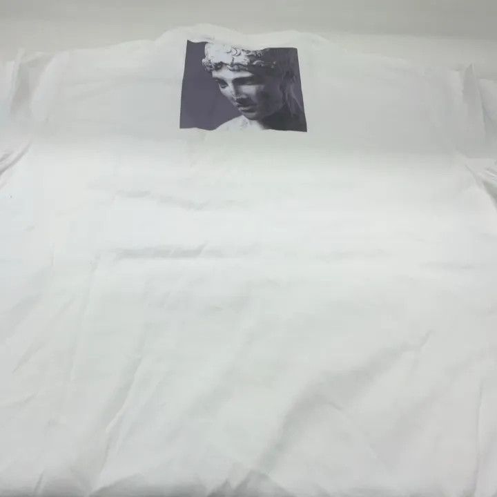 Burberry Burberry White Printed Short Sleeve T-Shirt 0079 Size M / US 6-8 / IT 42-44 - 9 Thumbnail