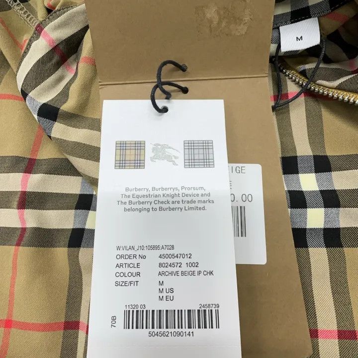 Burberry Burberry Classic Zip Turtleneck Long Sleeve Top 0079 Size M / US 6-8 / IT 42-44 - 11 Thumbnail