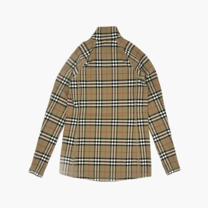 Burberry Burberry Classic Zip Turtleneck Long Sleeve Top 0079 Size M / US 6-8 / IT 42-44 - 3 Thumbnail
