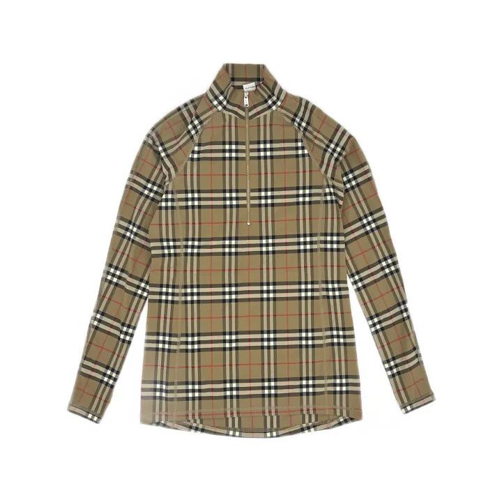 Burberry Burberry Classic Zip Turtleneck Long Sleeve Top 0079 Size M / US 6-8 / IT 42-44 - 2 Thumbnail