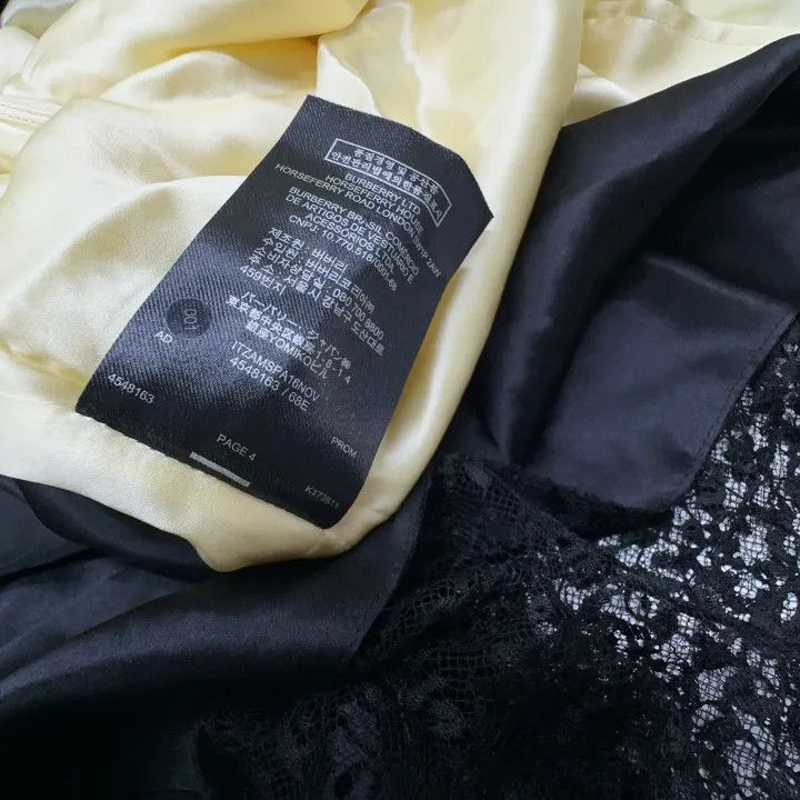 Burberry Burberry Slim Fit V-neck Colorblock Dress 0079 Size S / US 4 / IT 40 - 5 Thumbnail