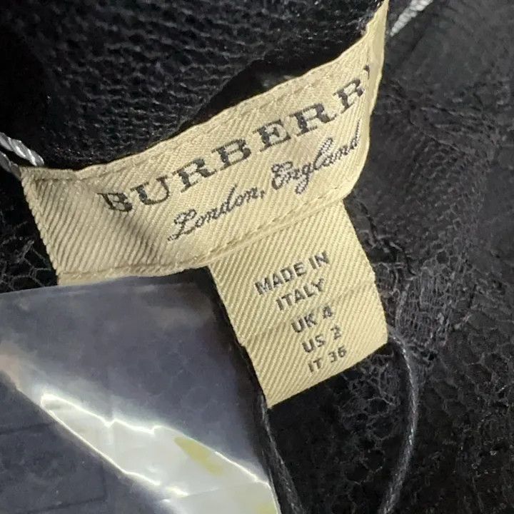 Burberry Burberry Lace Long Sleeve Dress 0079 Size S / US 4 / IT 40 - 5 Thumbnail