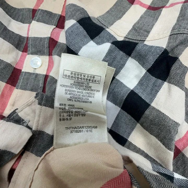 Burberry Burberry Casual Button-Up Long Sleeve Shirt 0079 Size L / US 10 / IT 46 - 5 Thumbnail