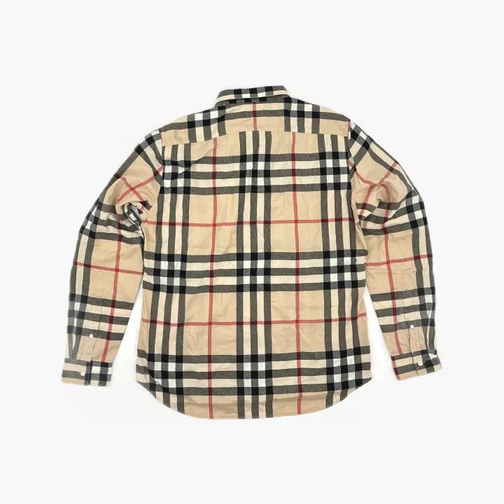 Burberry Burberry Casual Button-Up Long Sleeve Shirt 0079 Size L / US 10 / IT 46 - 3 Thumbnail