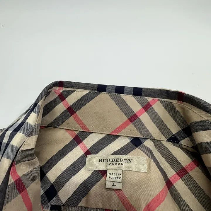 Burberry Burberry Casual Stylish Single Button Shirt 0079 Size L / US 10 / IT 46 - 6 Thumbnail