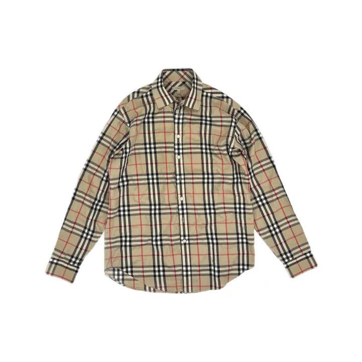 Burberry Burberry Casual Stylish Single Button Shirt 0079 Size L / US 10 / IT 46 - 2 Thumbnail