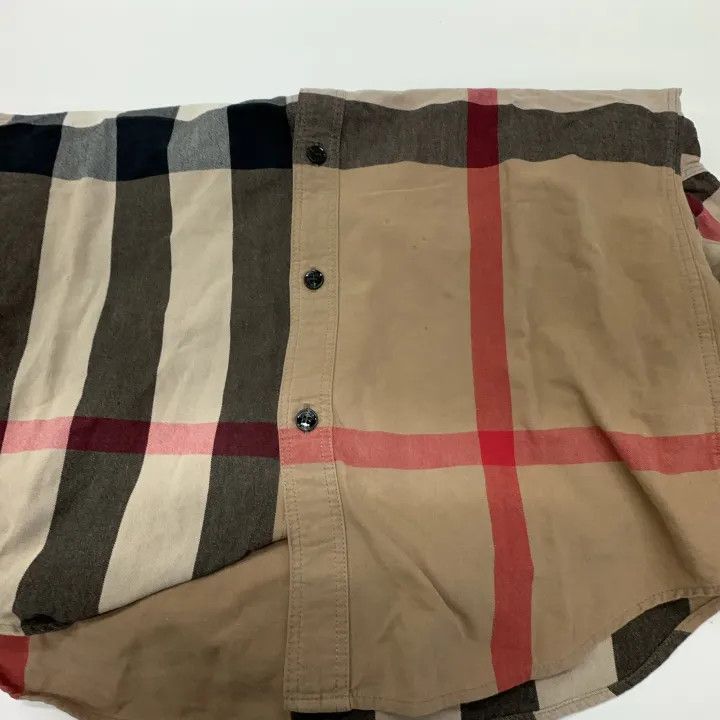 Burberry Burberry Check Regular Collar Shirt 0079 Size M / US 6-8 / IT 42-44 - 6 Thumbnail