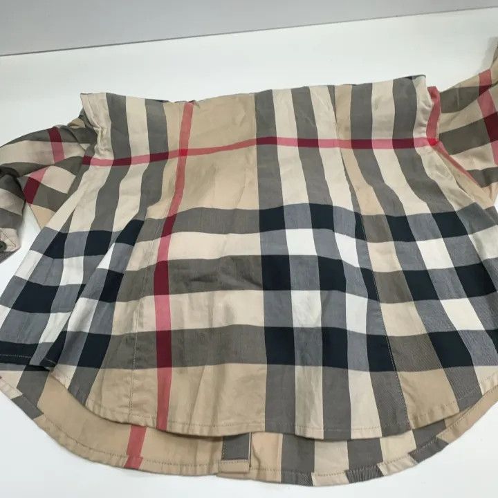 Burberry Burberry Checked Long Sleeve Shirt for Women 0079 Size M / US 6-8 / IT 42-44 - 11 Thumbnail