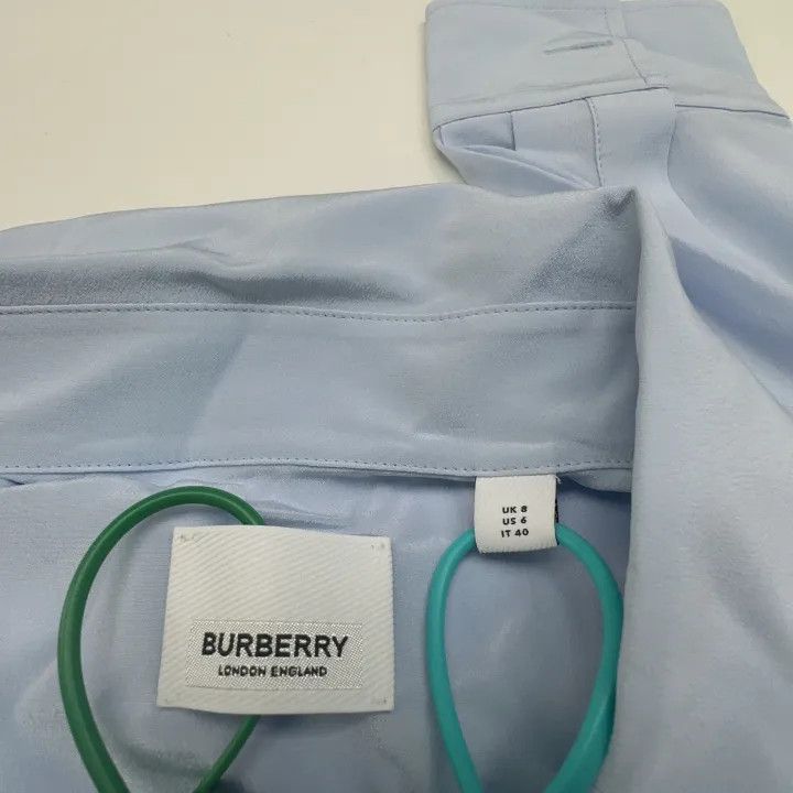 Burberry Burberry Casual Long Sleeve Button-Up Shirt 0079 Size M / US 6-8 / IT 42-44 - 2 Thumbnail
