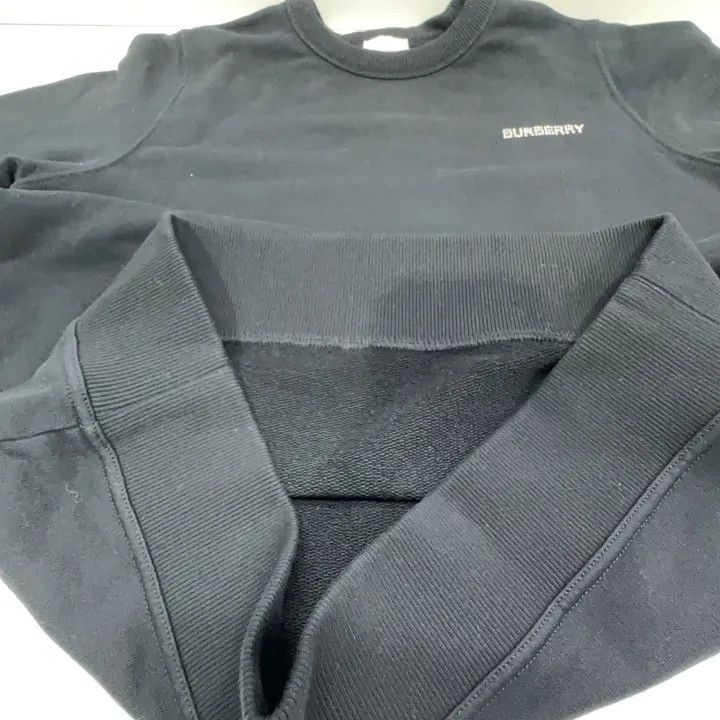 Burberry Burberry Black Round Neck Sweatshirt for Women 0079 Size S / US 4 / IT 40 - 7 Thumbnail